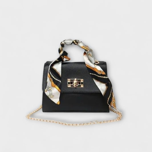 Damenhandtasche mit Ketten Schulterriemen Elegantes Design - Norvielle
