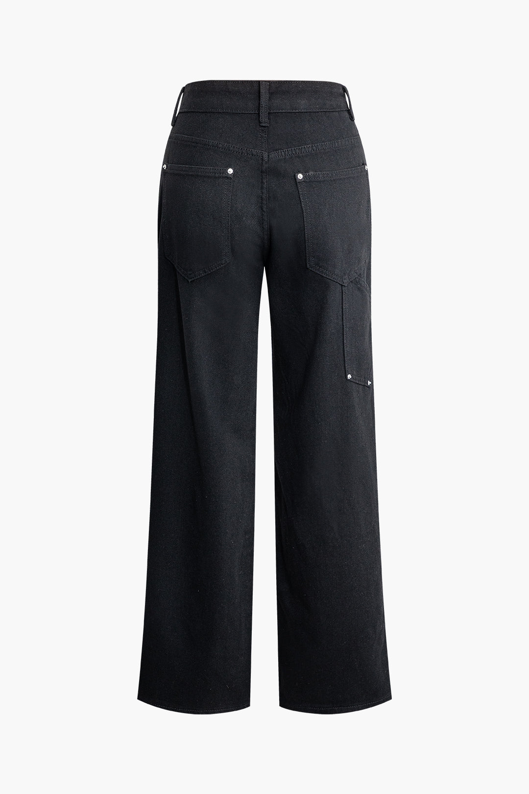 Damen Jeans Straight Fit Utility Stil