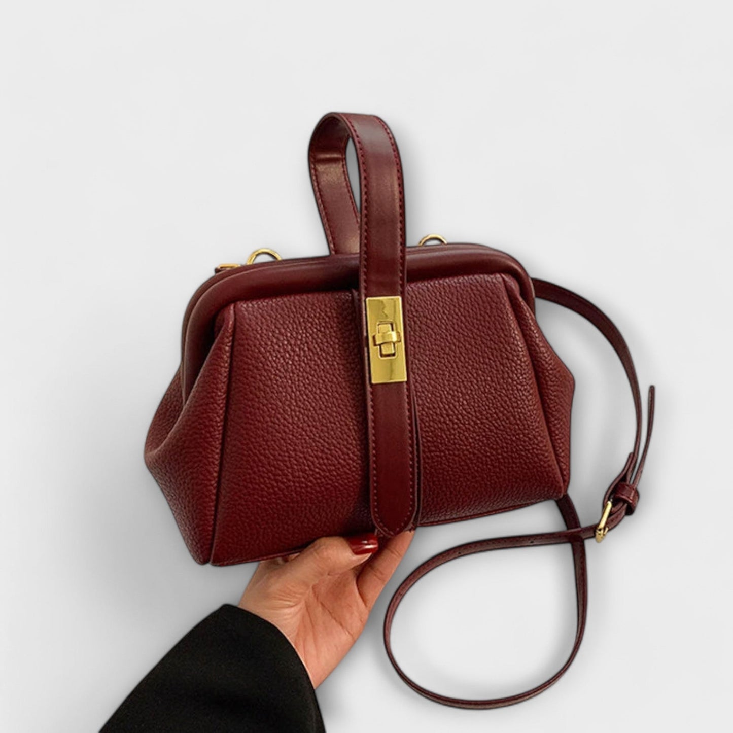 Damen Mini Handtasche Leder