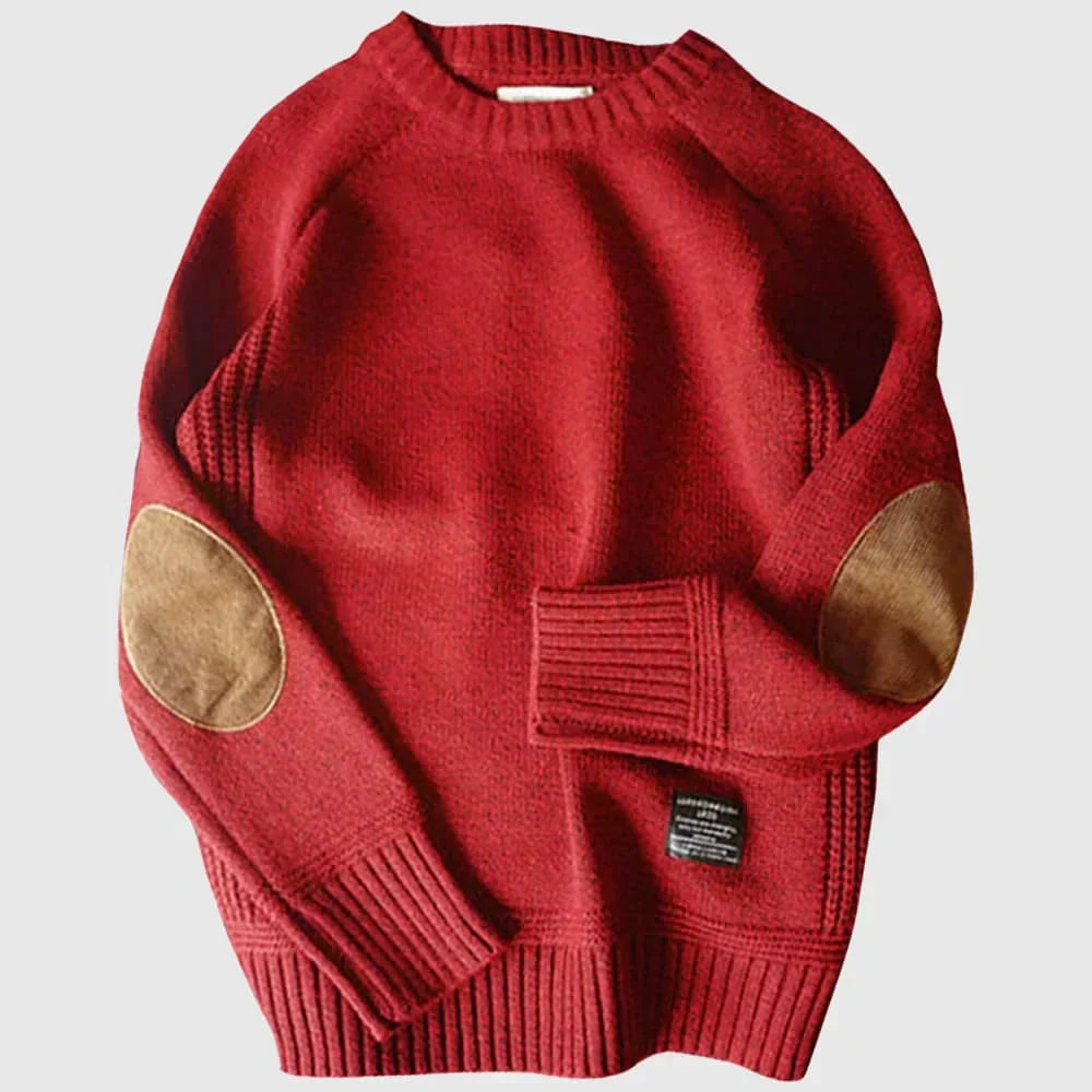 Gestrickter Damen Winterpullover Warm aus Wolle