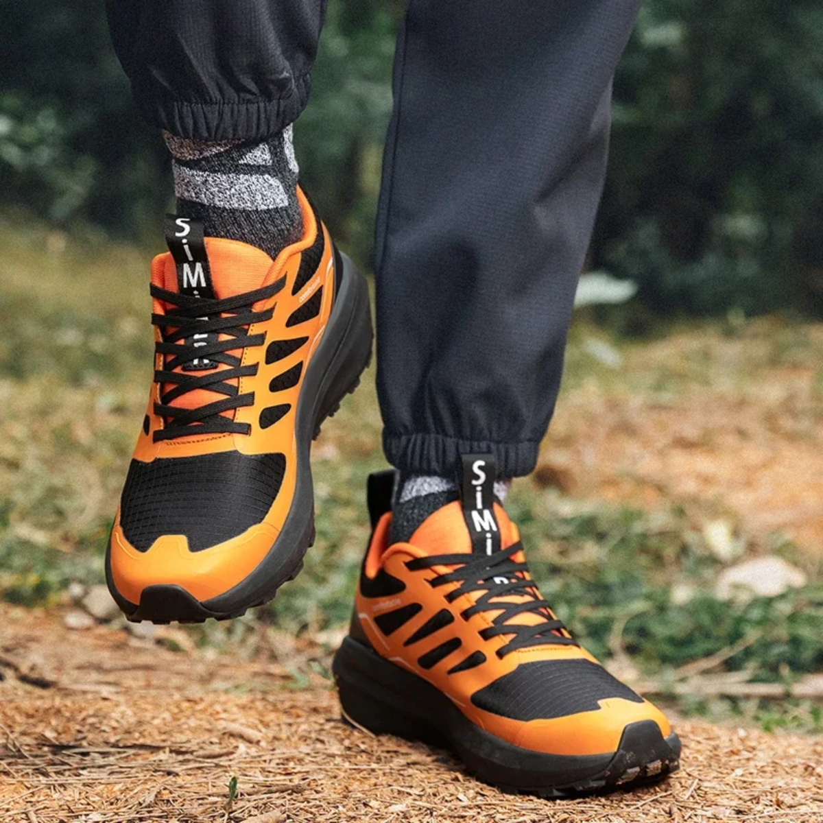 Herren Wanderschuhe Fußgewölbestütze Komfort Laufschuhe wird