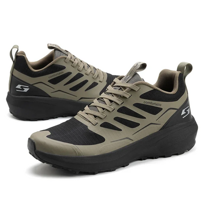 Herren Wanderschuhe Fußgewölbestütze Komfort Laufschuhe wird