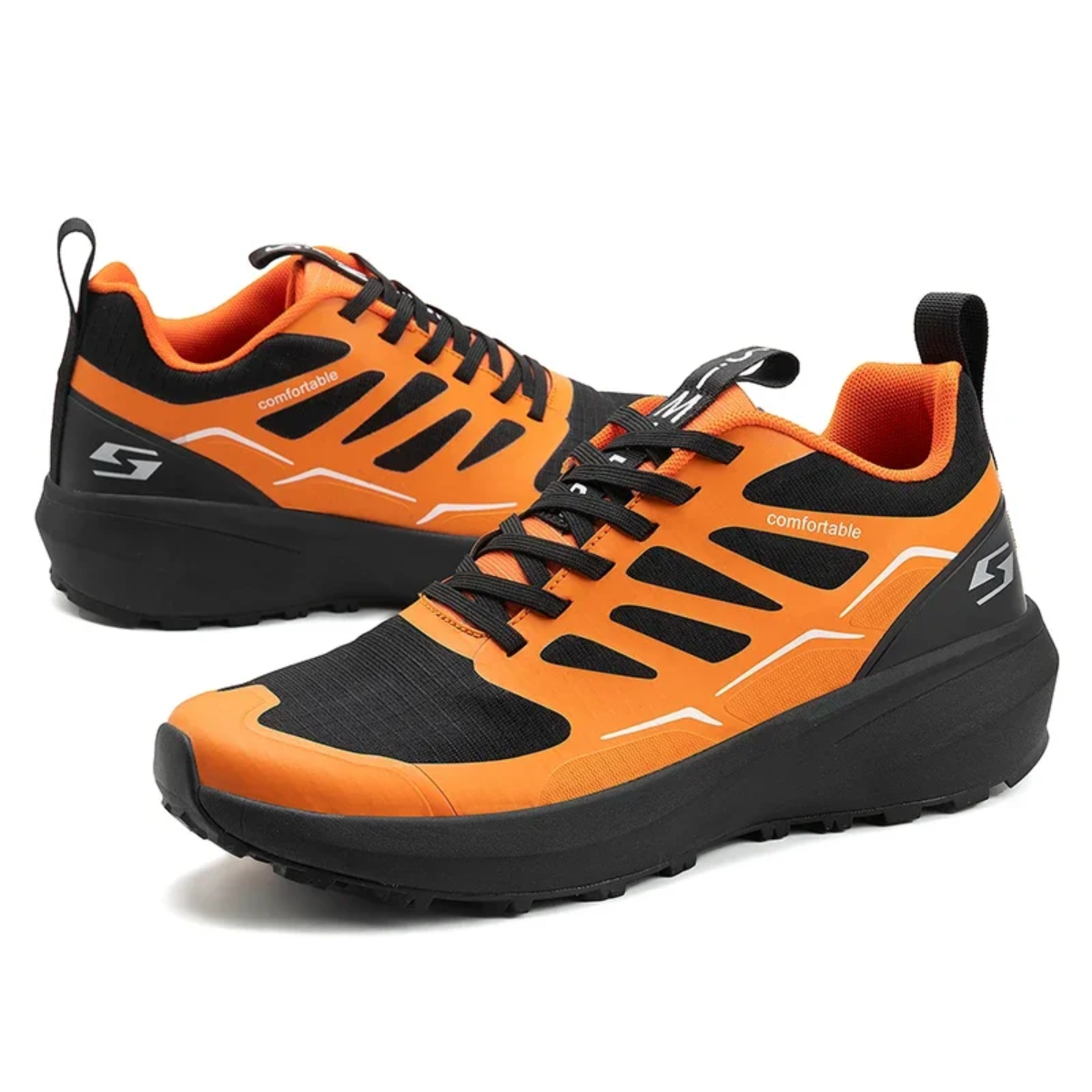 Herren Wanderschuhe Fußgewölbestütze Komfort Laufschuhe wird
