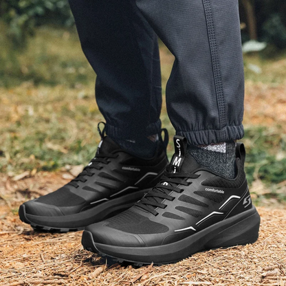 Herren Wanderschuhe Fußgewölbestütze Komfort Laufschuhe wird