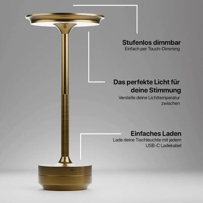 Retro Tischlampe Vintage Stil Modernes Licht