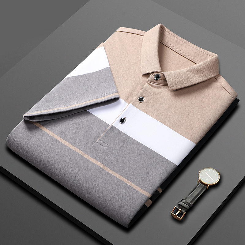 Herren Polo Klassisch Modern V-Ausschnitt - Norvielle