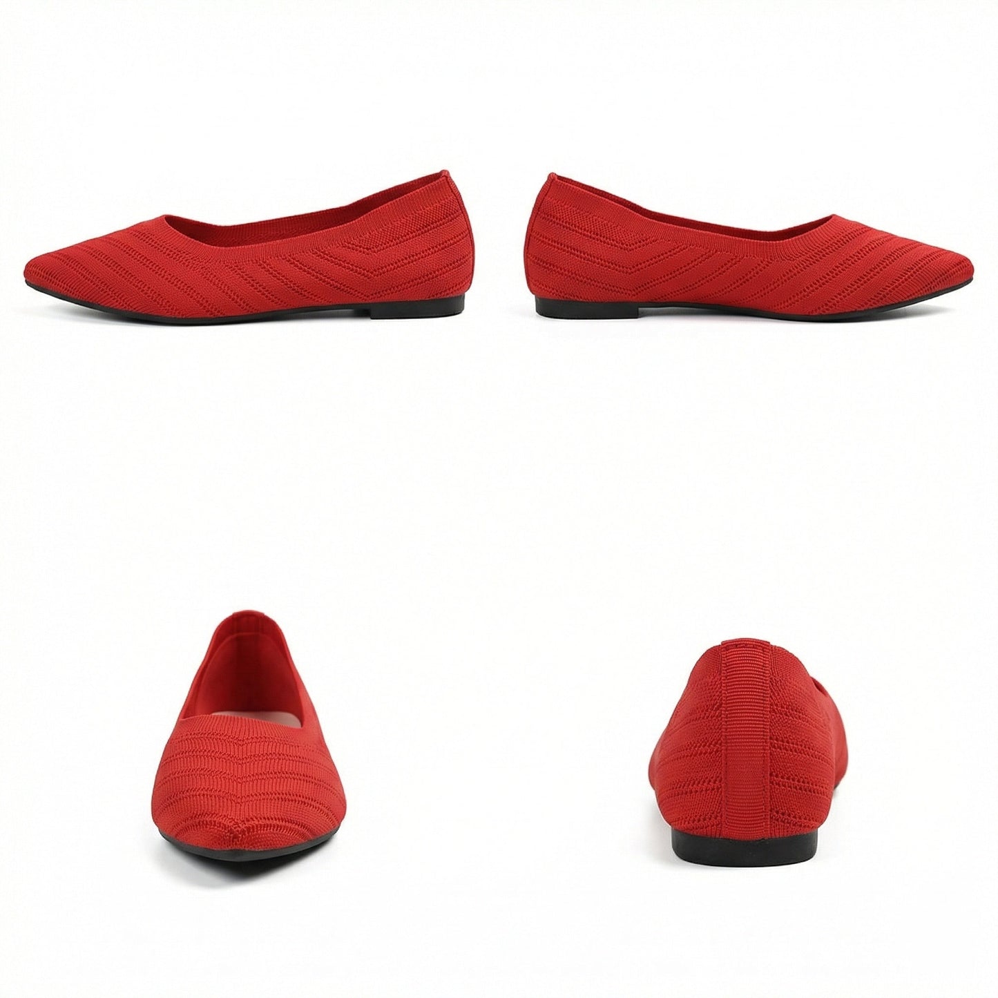 Damen Flache Schuhe Bequem