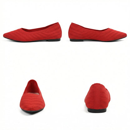 Damen Flache Schuhe Bequem