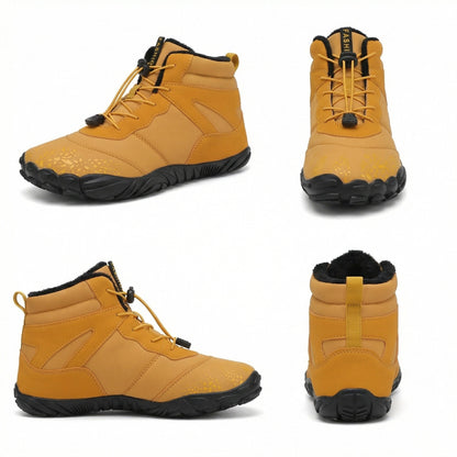Leichte Damen Winterschuhe Barfußschuhe Warm