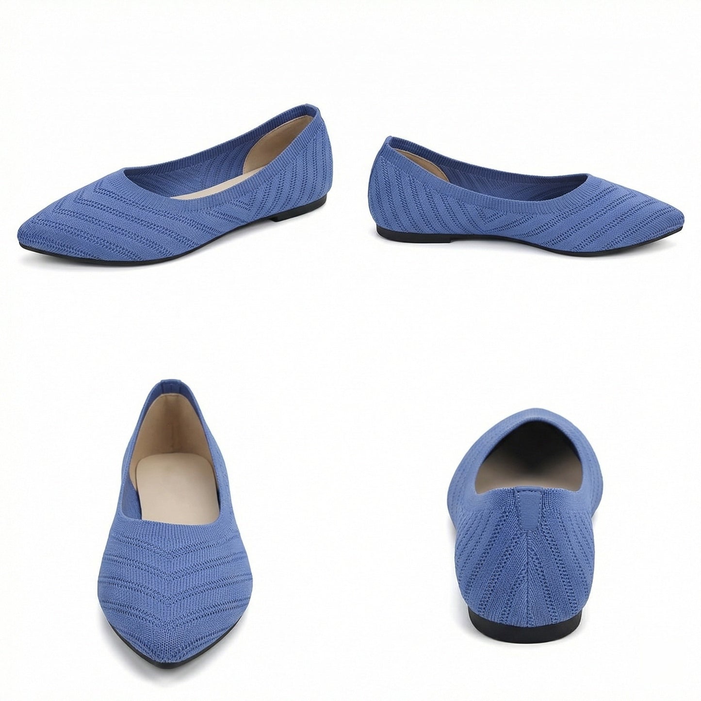 Damen Flache Schuhe Bequem