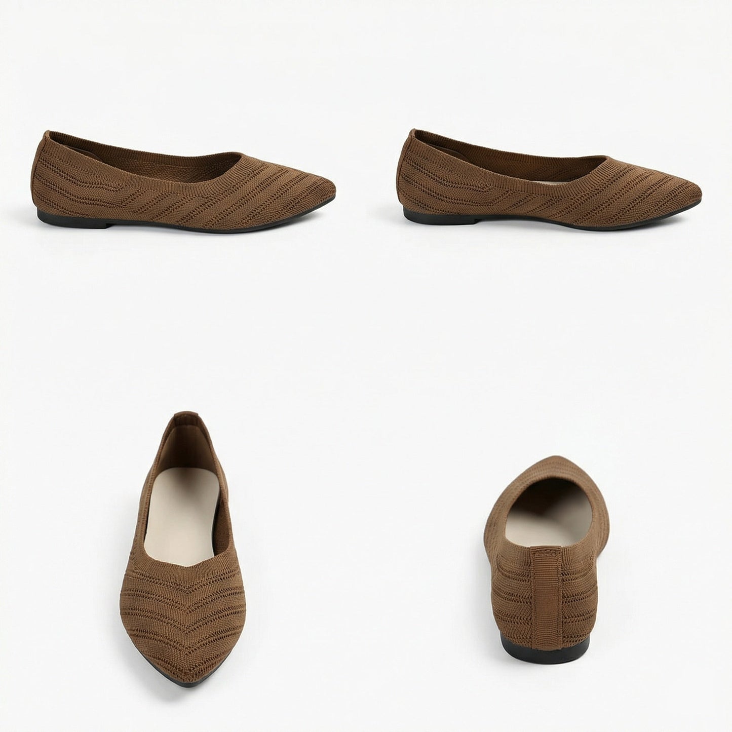 Damen Flache Schuhe Bequem