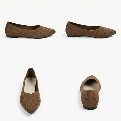 Damen Flache Schuhe Bequem