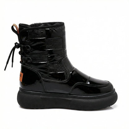 Damen Winterstiefel Wasserdicht Schneestiefel
