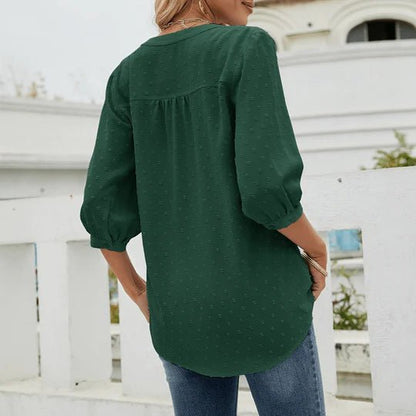 Damen Patchwork Bluse Farbenfroh Sommer
