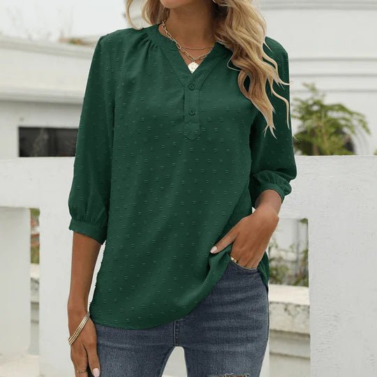 Damen Patchwork Bluse Farbenfroh Sommer - Norvielle