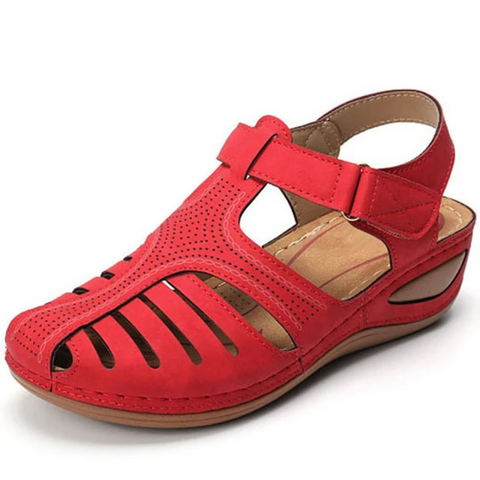 Damen Sandalen Bequem Cutout Frühjahr