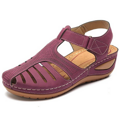 Damen Sandalen Bequem Cutout Frühjahr