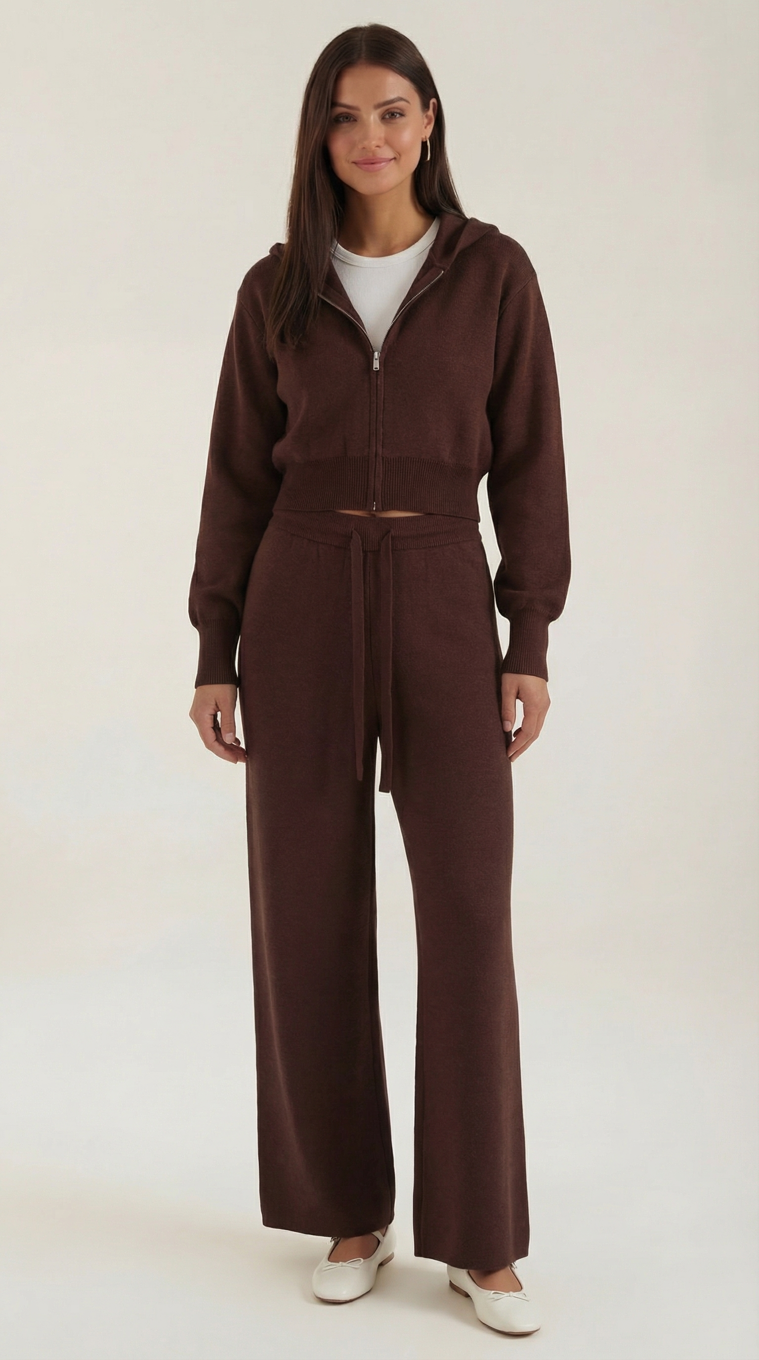 Damen Strick-Co-ord-Set Weich - Norvielle