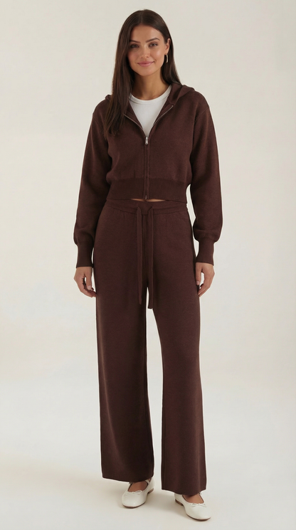 Damen Strick-Co-ord-Set Weich - Norvielle