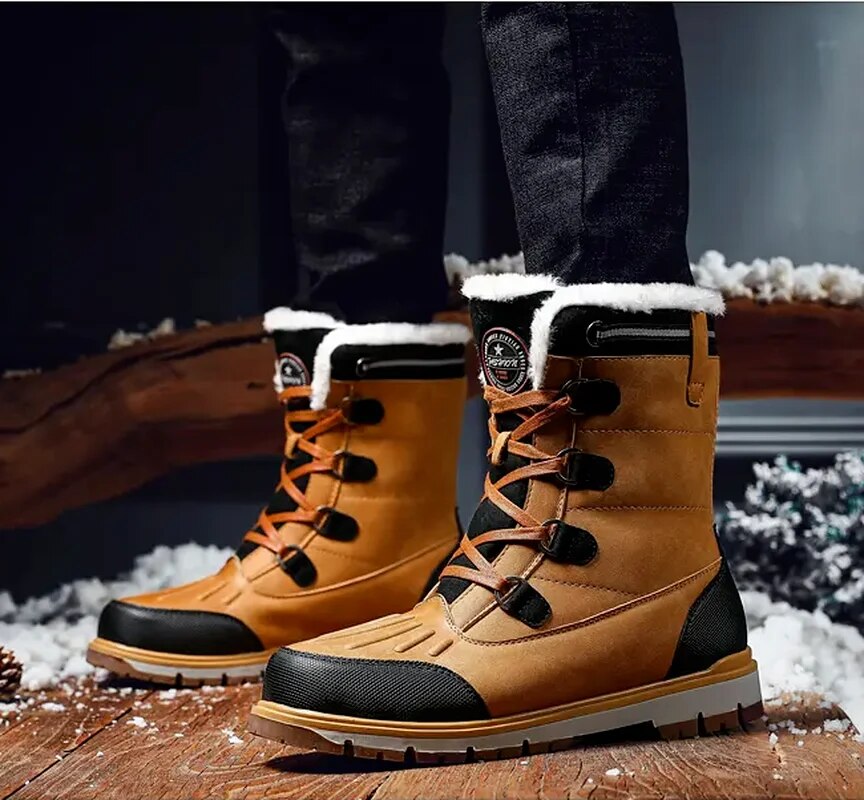 Herren Stiefel Wasserdicht Isoliert Warm