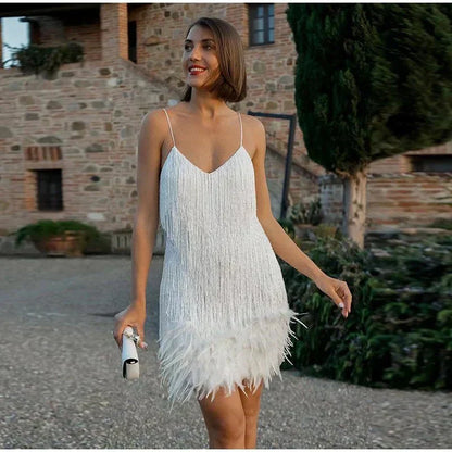 Damen Cocktailkleid Elegant Kurz