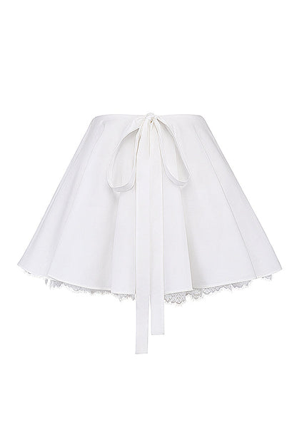Damen Puffärmel Mit Schleife