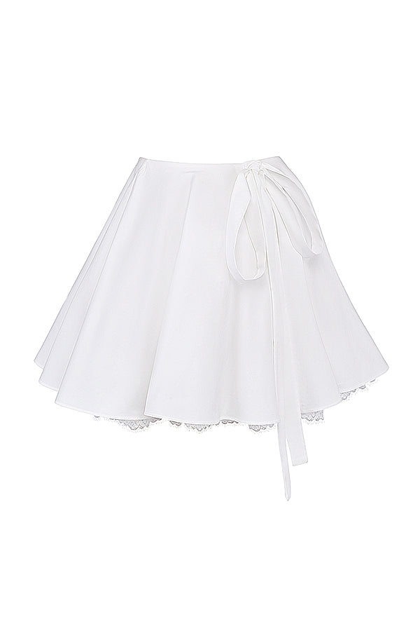 Damen Puffärmel Mit Schleife