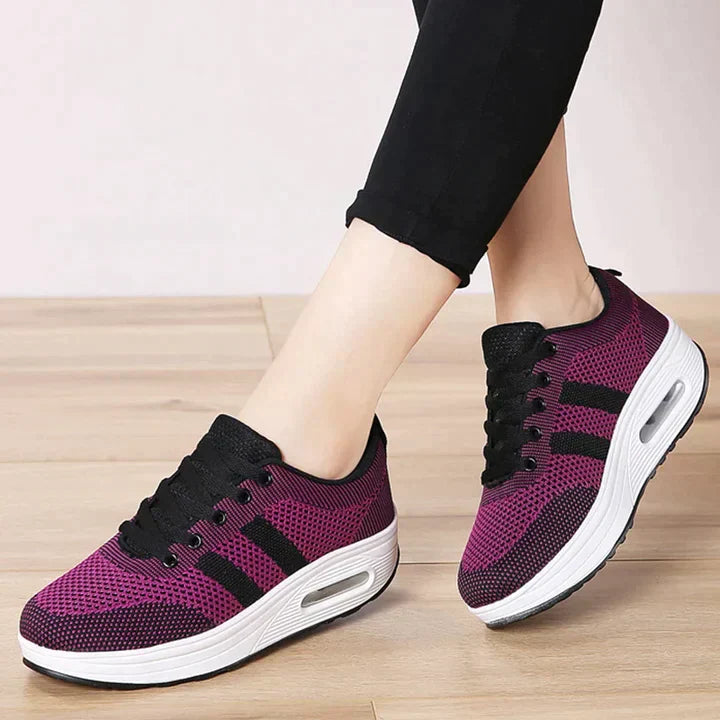 Damen Orthopädische Schuhe Atmungsaktives Material Bequem