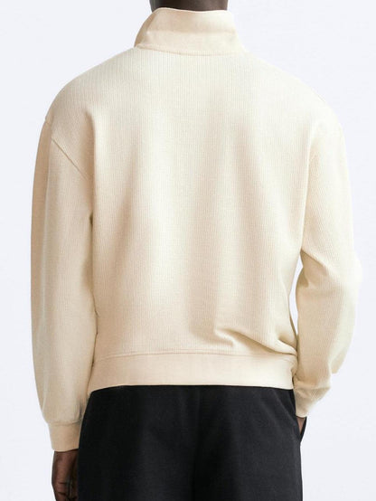 r Pullover mit Polokragen Eleganter Stil