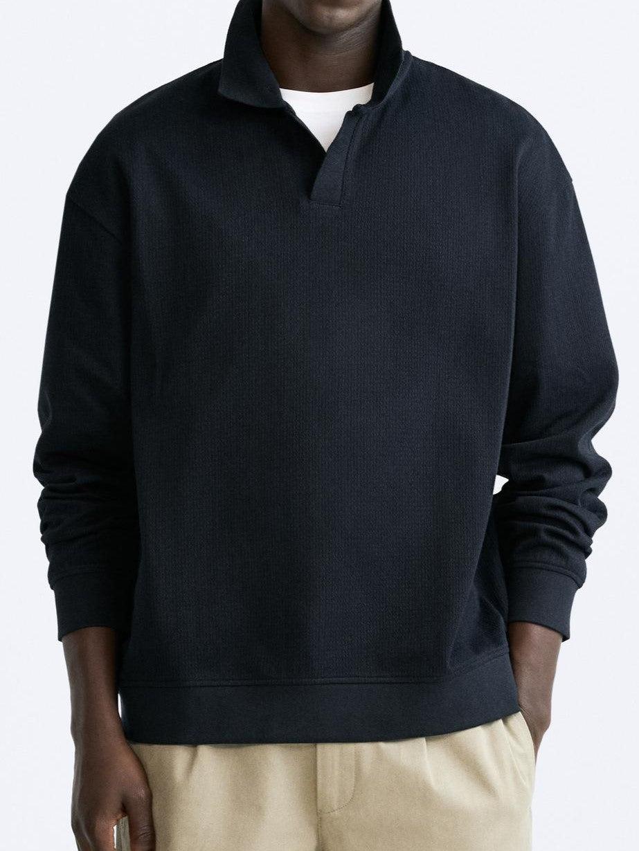 r Pullover mit Polokragen Eleganter Stil