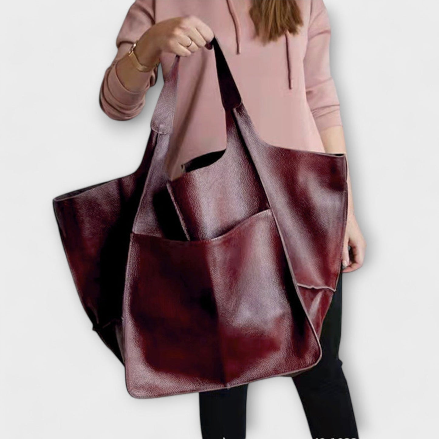 Damen Großtasche Klassisch Leder