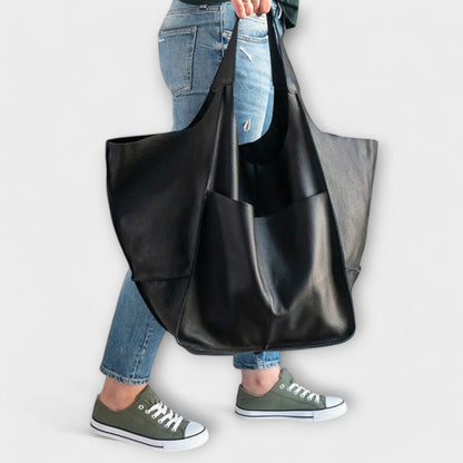 Damen Großtasche Klassisch Leder