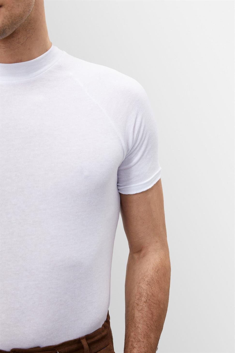Herren Slim-Fit T-Shirt Klassisch