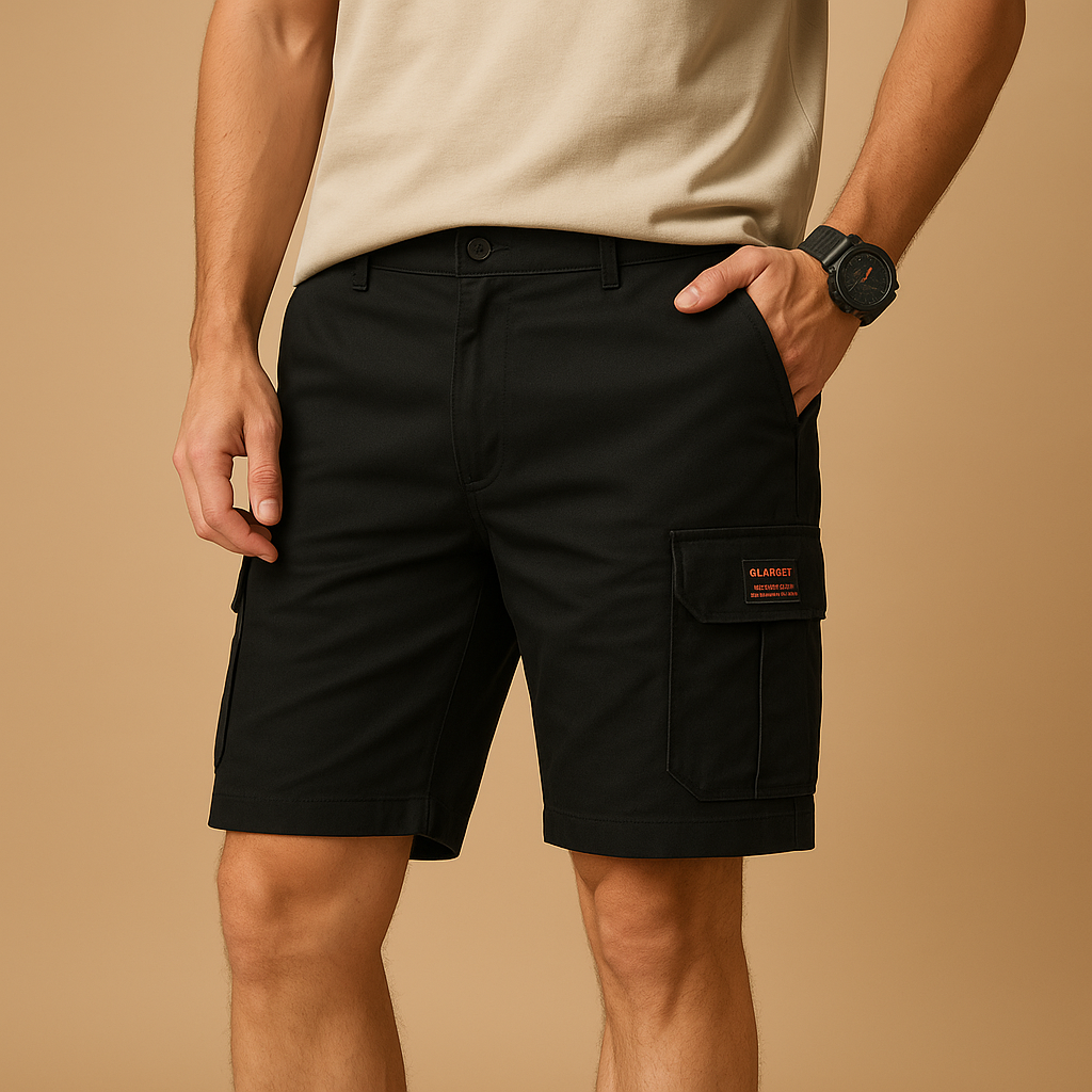Herren Cargo Shorts Bequem Kurz Freizeit - Norvielle