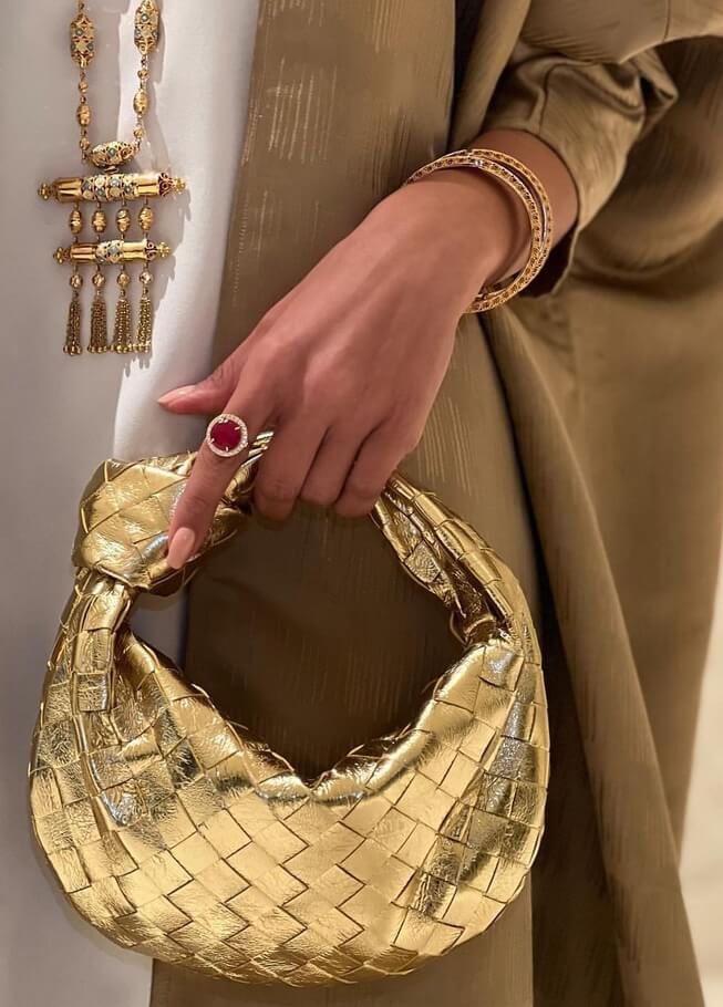 Geflochtene Damen Mini Handtasche Boho Stil