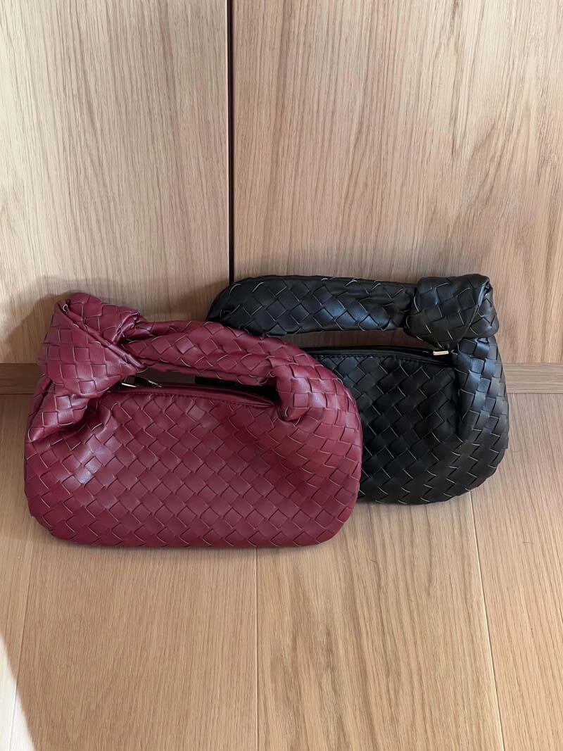 Geflochtene Damen Mini Handtasche Boho Stil