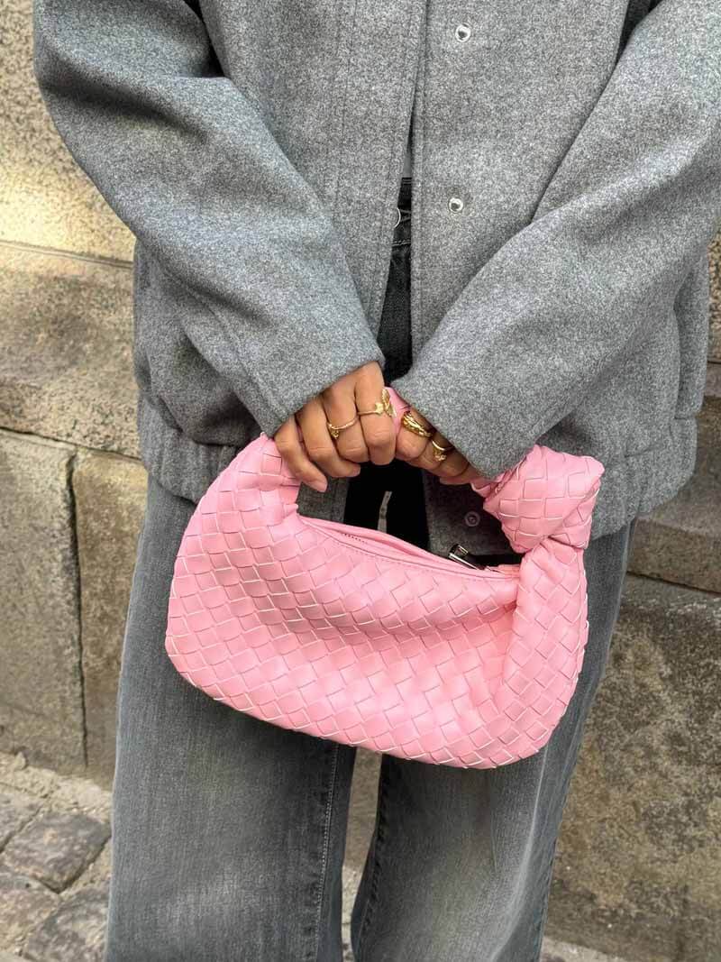 Geflochtene Damen Mini Handtasche Boho Stil