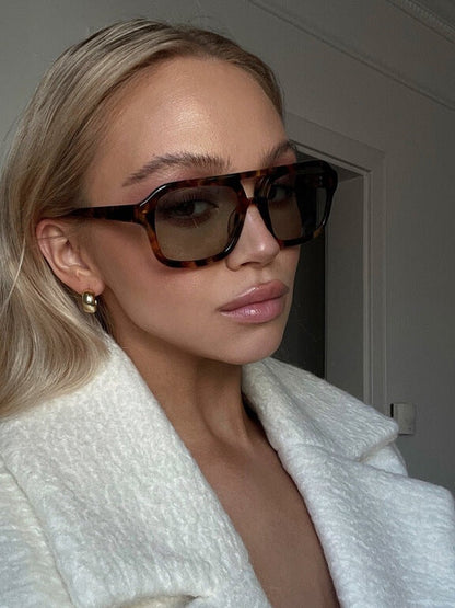 Damen Sonnenbrille Spiegelglas Trend