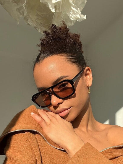 Damen Sonnenbrille Spiegelglas Trend