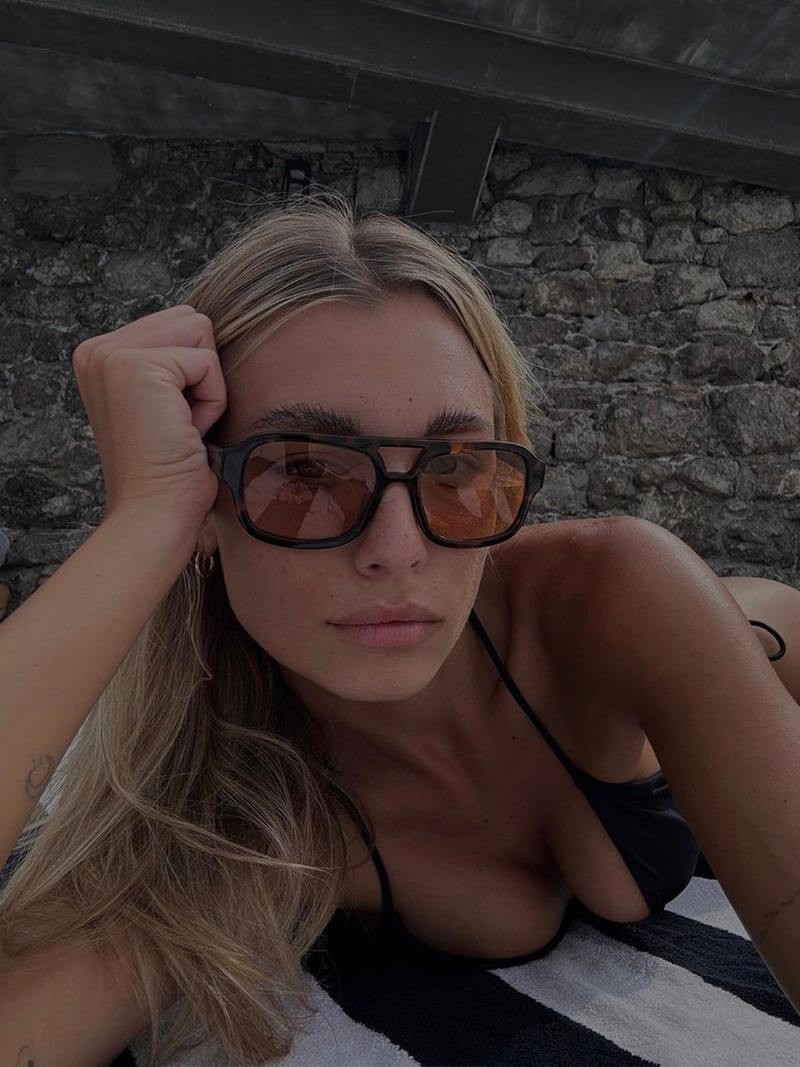 Damen Sonnenbrille Spiegelglas Trend