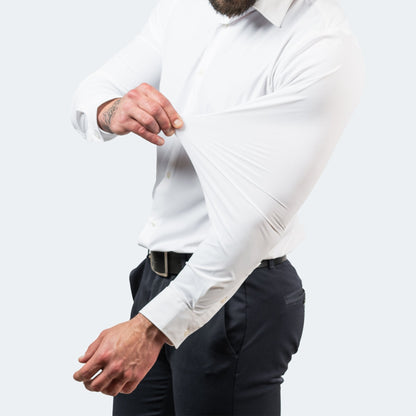 Herren Komfort-Hemd aus Stretch-Material Knitterfrei Modern