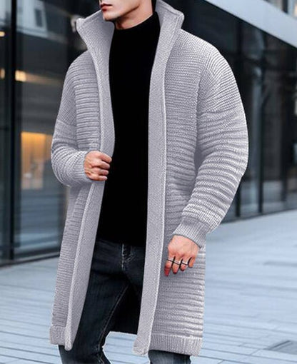 Damen Strickjacke Oversized Warm Lang