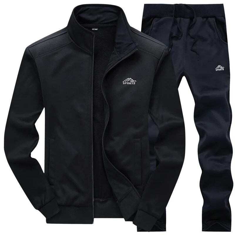 Herren Jogginganzug Sportlich Bequem - Norvielle