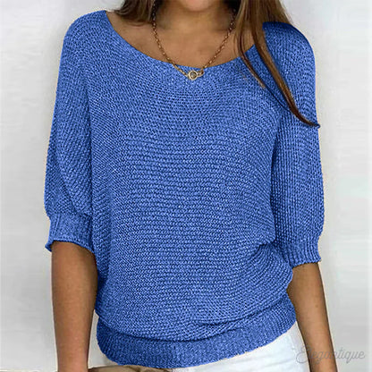 Damen Pullover Elegantes Design Weich