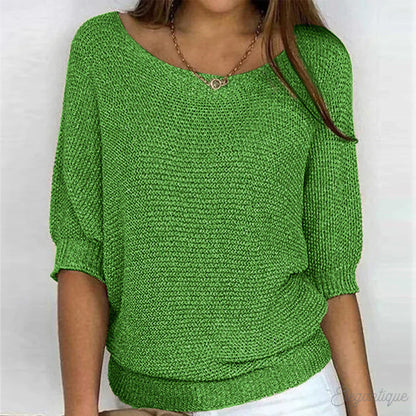 Damen Pullover Elegantes Design Weich