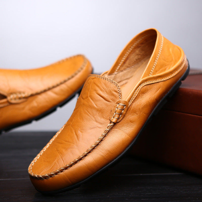 Herren Loafer Schuhe Echtleder Elegant