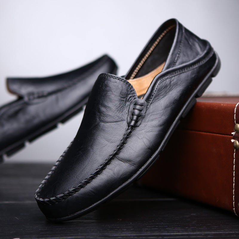 Herren Loafer Schuhe Echtleder Elegant
