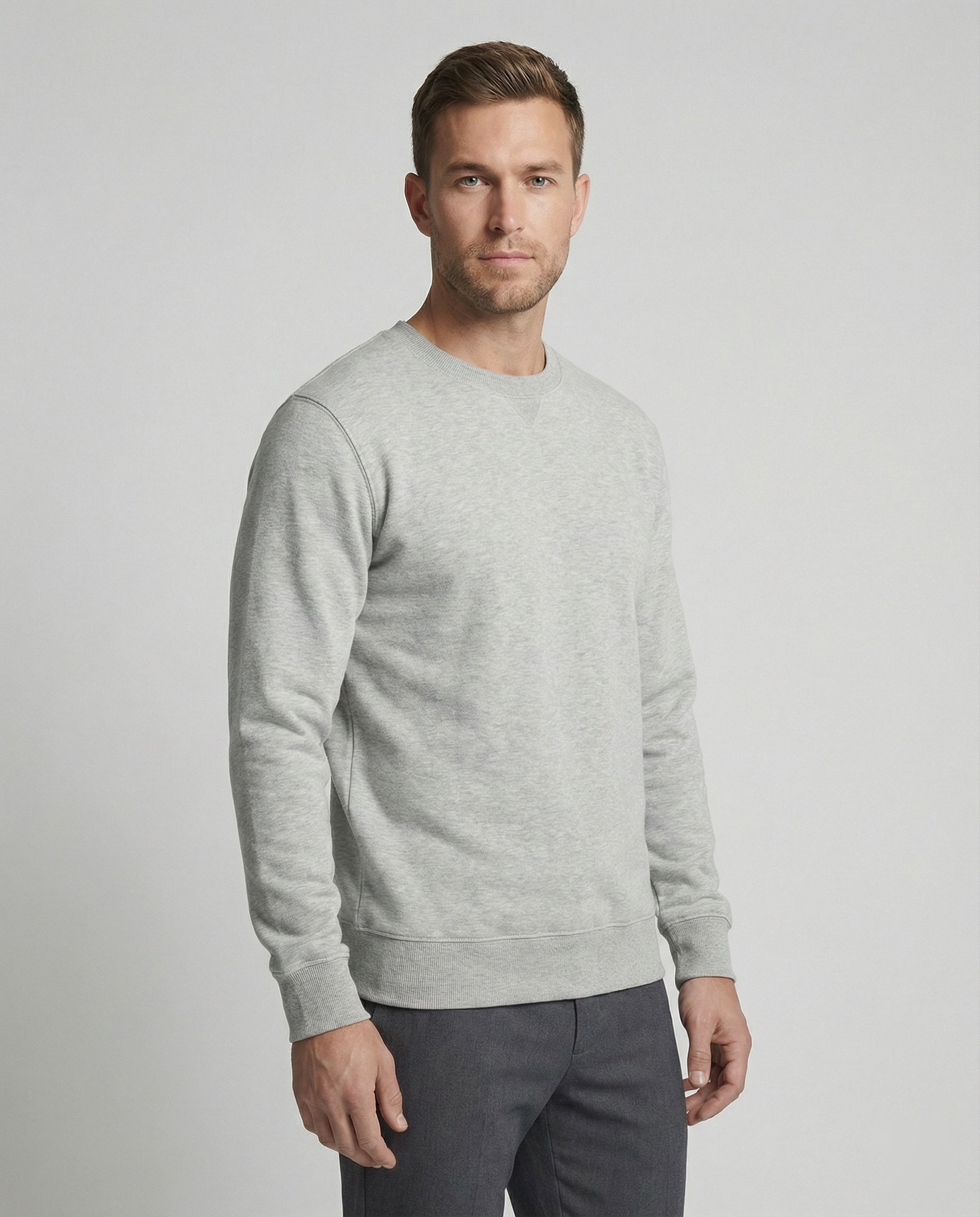 Herren Sweatshirt Rundhals Pullover Modern - Norvielle