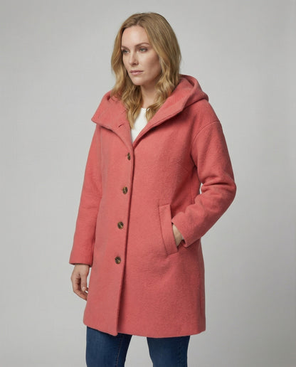 Damen Winterjacke Warme Hochwertige Daunenjacke Schwarz - Norvielle