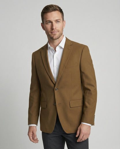 Herren Blazer Atmungsaktives Material Bequem Schwarz - Norvielle